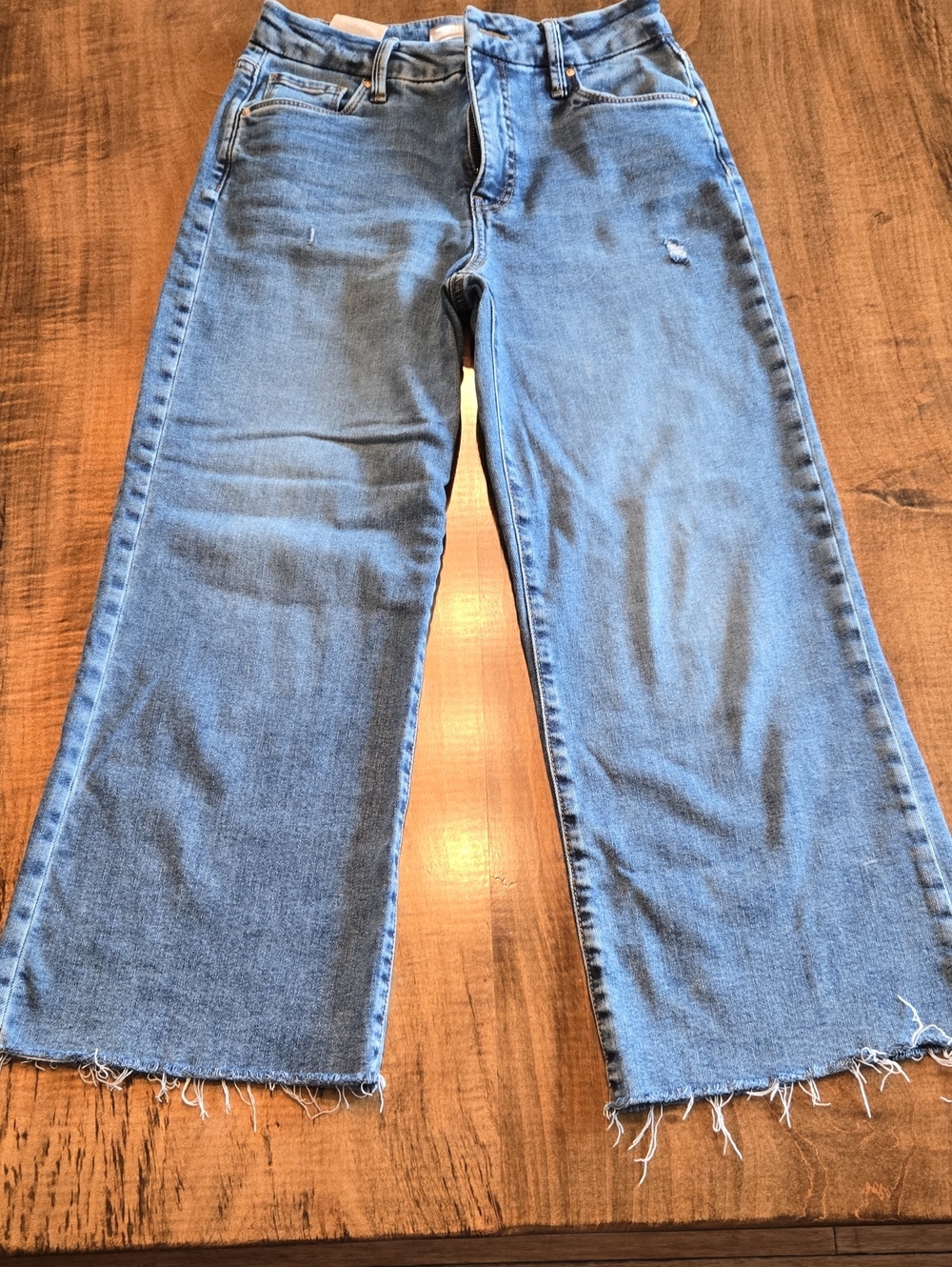 Meg 00P High-Rise Wide Leg Women’s Jeans - Light Blue
